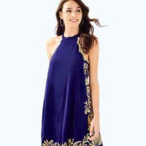 Lilly Pulitzer True Navy Gypset Swirl Dress